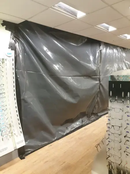Expansion progression at Birkenhead Specsavers: Swipe To View More Images