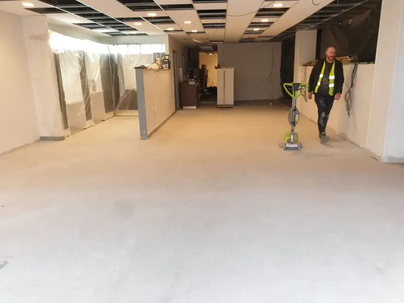 The new expansion beginning of the fit out at Birkenhead Specsavers.: Swipe To View More Images